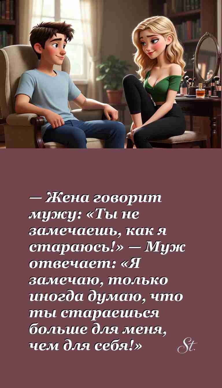 Смешные анекдоты о женщинах и мужчинах для улыбки