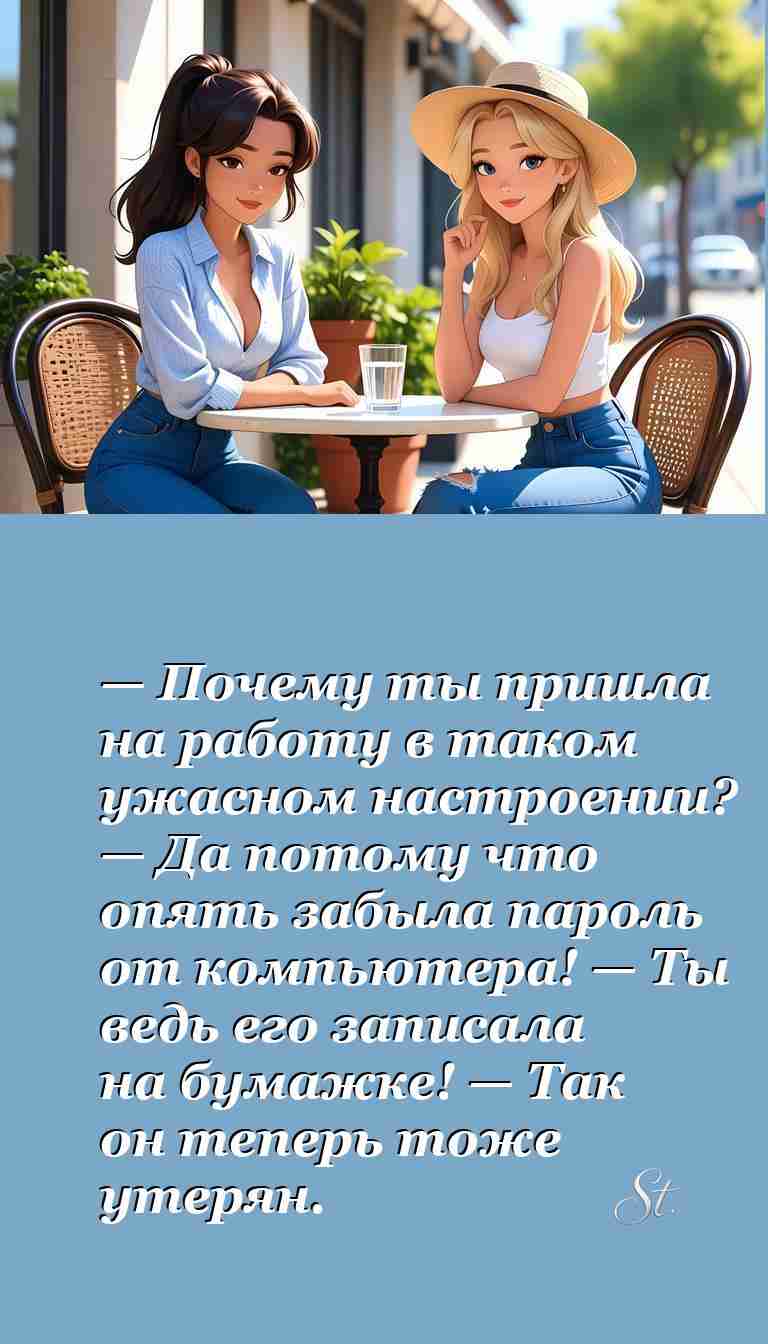 Смешные анекдоты про женщин и мужчин в жизни