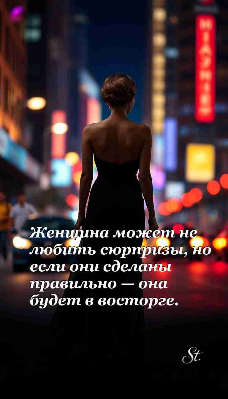 Сюрпризы для женщин с юмором и сарказмом