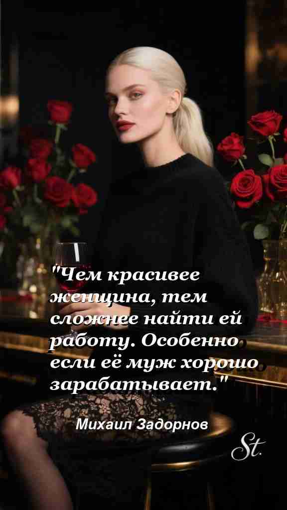 Красота и карьера женщина: мудрая цитата